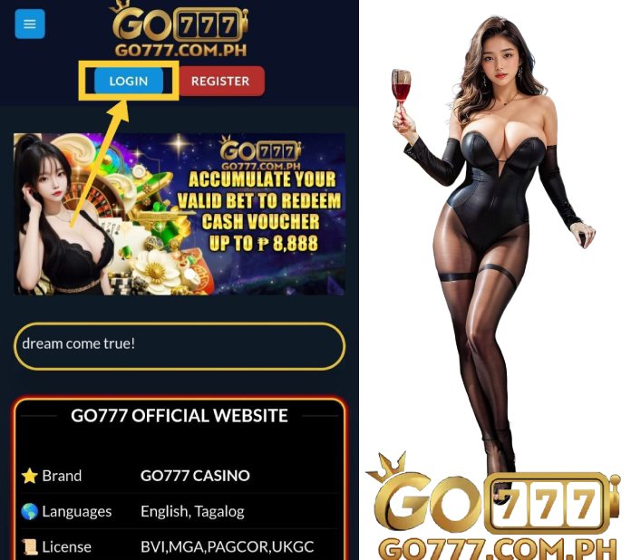 go 777 login